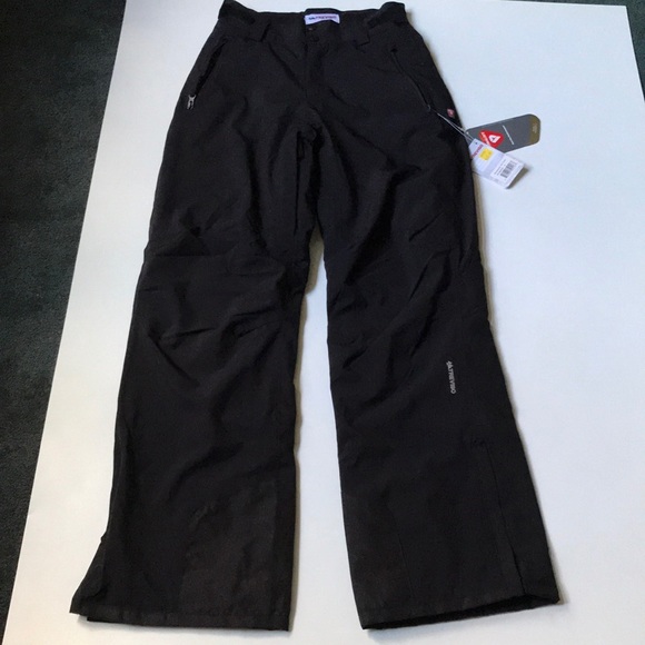 New small black Treviso from Italy Primaloft insulated snow ski board pants - Picture 1 of 7